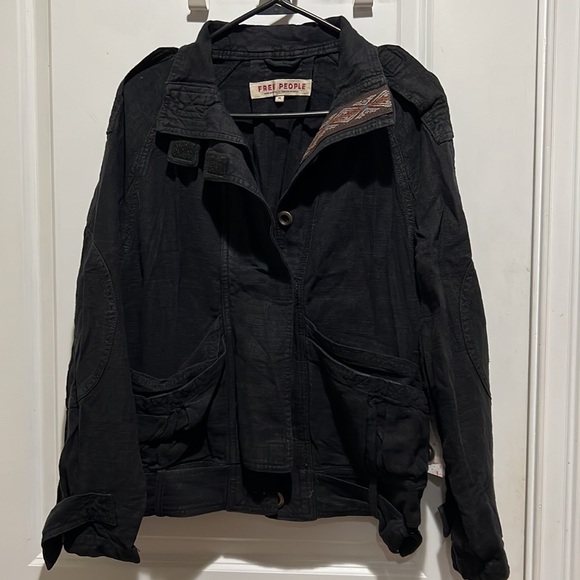 Free people denim jacket - Picture 1 of 5